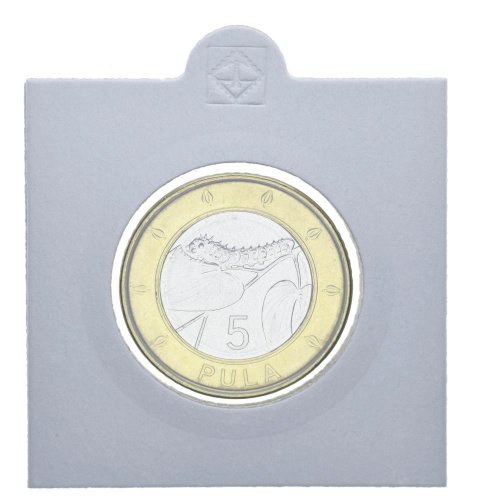 фото Ботсвана 5 пула 2013 Биметалл UNC Гусеница