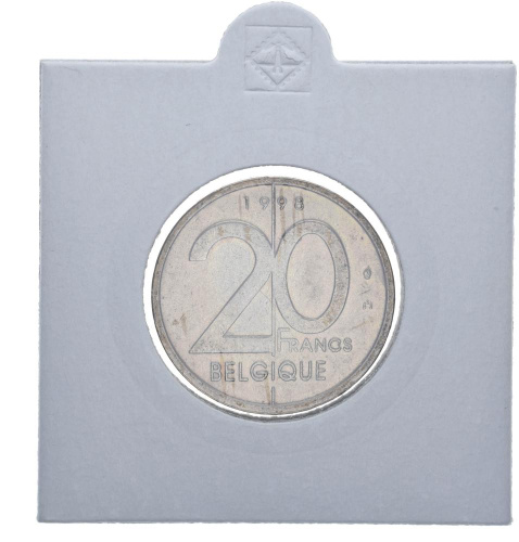 фото Бельгия 20 франков 1998 F-VF