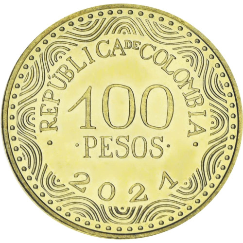 фото Колумбия 100 песо 2021 UNC