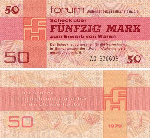 фото Германия 50 марок 1979 UNC ГДР (PFX5)