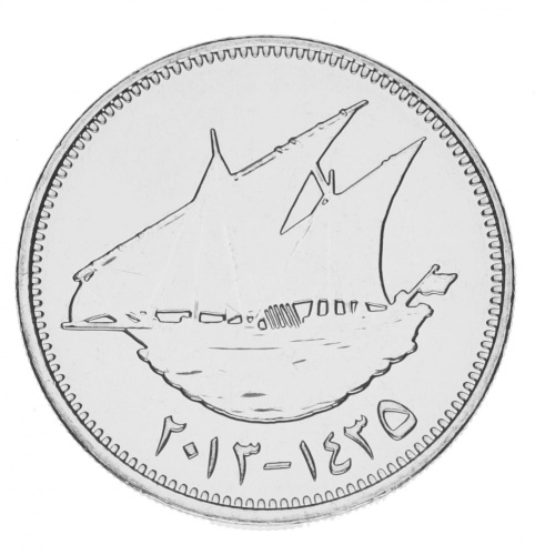 фото Кувейт 100 филс 2012 UNC