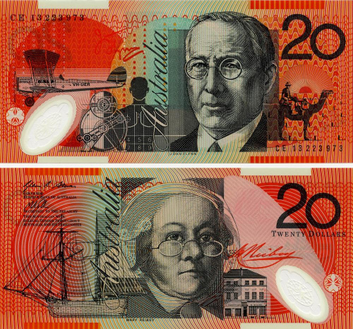 фото Австралия 20 долларов 1994 UNC (P59h)
