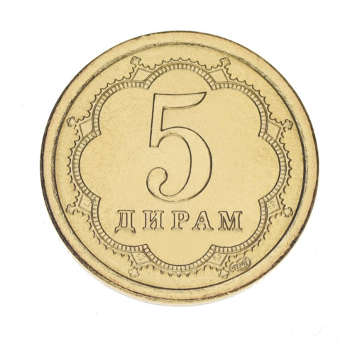 фото Таджикистан 5 дирам 2006 UNC