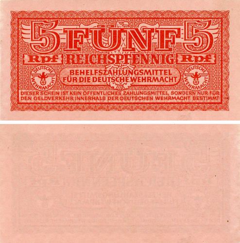фото Германия 5 пфеннигов 1942 VF-AU