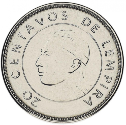 фото Гондурас 20 сентаво 2014 UNC (KM#83a.2)