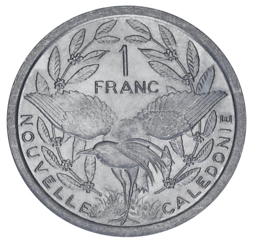 фото Новая Каледония 1 франк 1977 UNC