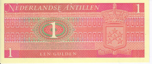 фото Нидерландские Антилы 1 гульден 1970 UNC (P20a)