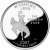 изображение США 25 центов (квотер) 2007 P «Штаты и территории - Вайоминг» UNC (KM#399) фото США 25 центов (квотер) 2007 P «Штаты и территории - Вайоминг» UNC (KM#399)