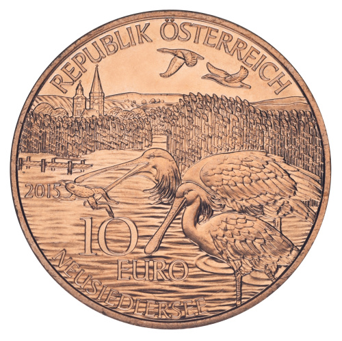фото Австрия 10 евро 2015 UNC Земли Австрии - Бургенланд