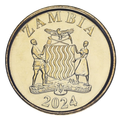 фото Замбия 50 нгве 2024 UNC Животное - Слон