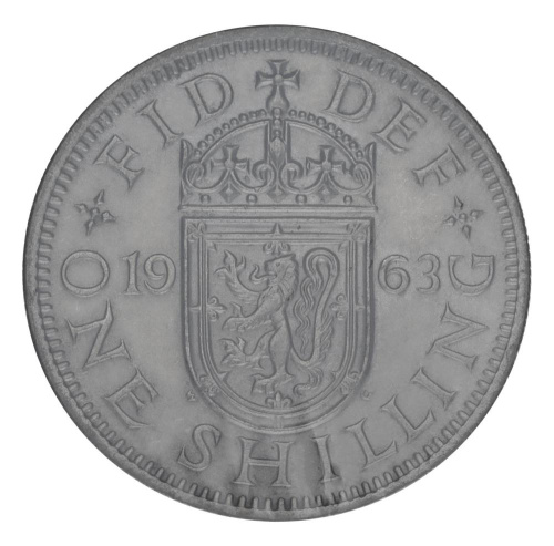 фото Великобритания 1 шиллинг 1963 F-VF