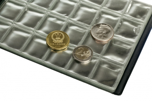 фото Альбом для 420 монет до 25 мм VP-coins черный