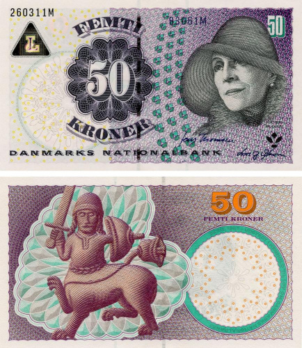 фото Дания 50 крон 2006 UNC (P60c)
