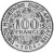 фото Западная Африка 100 франков 2004 UNC (KM#4)