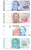 фото Аргентина набор из 8 банкнот UNC Узкие
