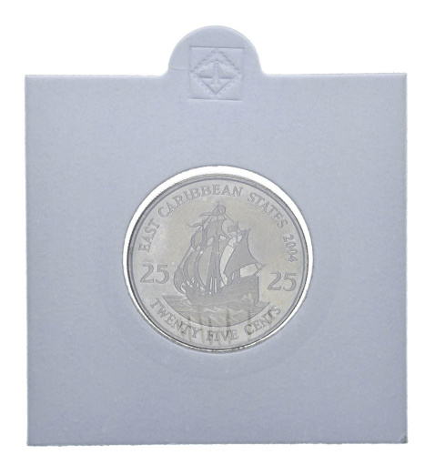 фото Восточные Карибы 25 центов 2004 F-VF