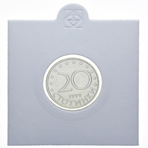 фото Болгария 20 стотинок 1999 UNC