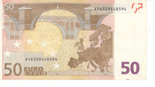 фото Германия 50 евро 2002 X P006 VF