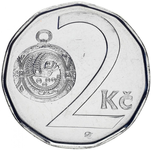 фото Чехия 2 кроны 2013 UNC