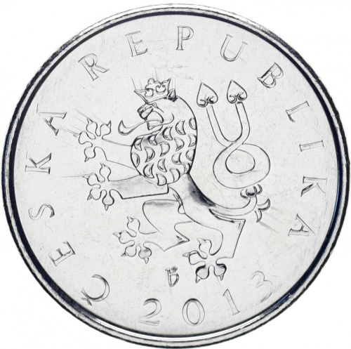 фото Чехия 1 крона 2013 UNC