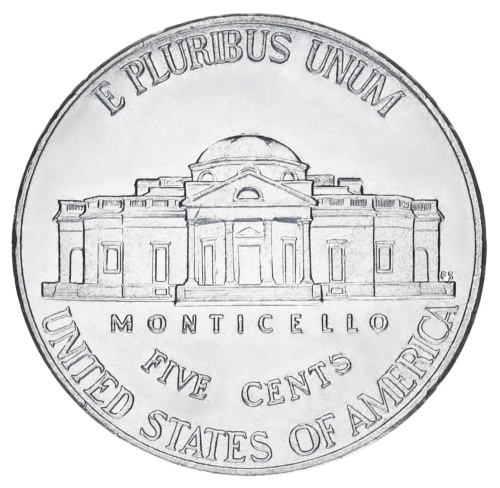 фото США 5 центов 2007 AU-UNC P