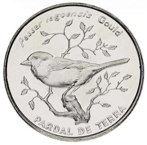 фото Кабо-Верде 50 эскудо 1994 UNC Птица