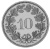 фото Швейцария 10 раппен 2015 UNC