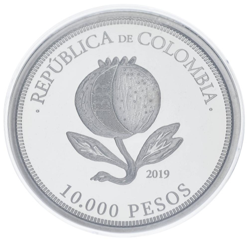 фото Колумбия 10000 песо 2019 UNC Памятная - 200 Лет Независимости 1989-2020