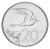 изображение Острова Кука 20 центов 2015 UNC фото Острова Кука 20 центов 2015 UNC