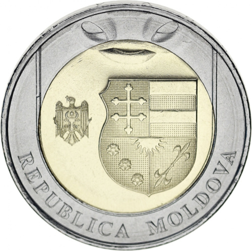 фото Молдавия 10 лей 2018 Биметалл UNC (KMnew)