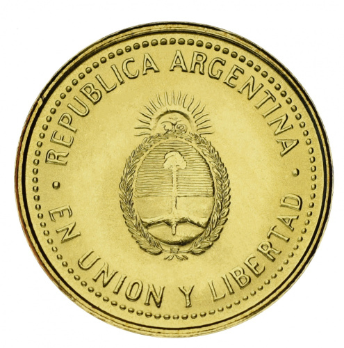 фото Аргентина 10 сентаво 2011 UNC