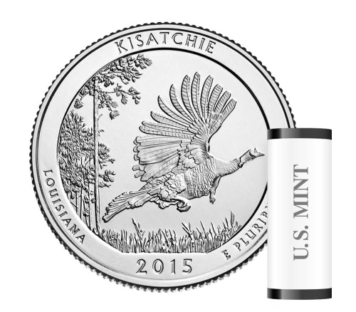 фото США 25 центов (квотер) 2015 D «Национальные парки - Кисатчи (27-й парк)» UNC (KM#598)