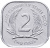 фото Восточные Карибы 2 цента 2000-2008 AU-UNC (KM#11)