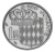 фото Монако 1 франк 1968 F-VF