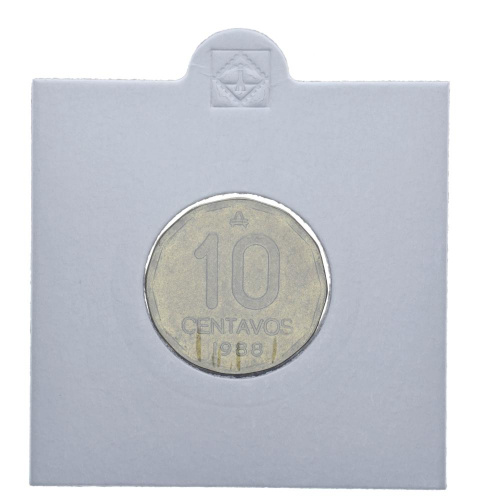 фото Аргентина 10 сентаво 1988 F-VF