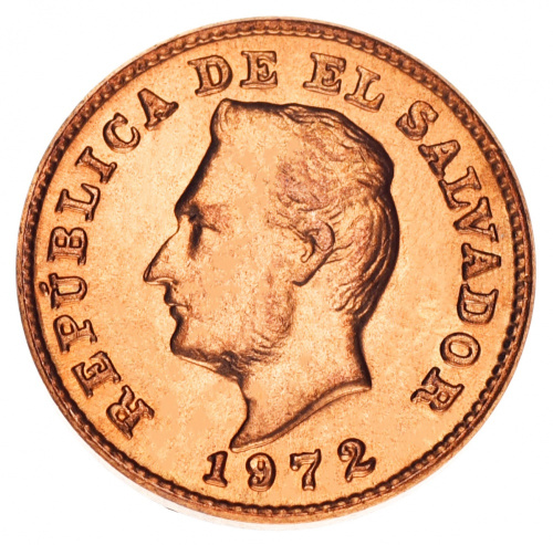 фото Сальвадор набор из 7 монет 1972-1999 AU-UNC 1, 2, 3, 5, 10, 25, 50 сентаво