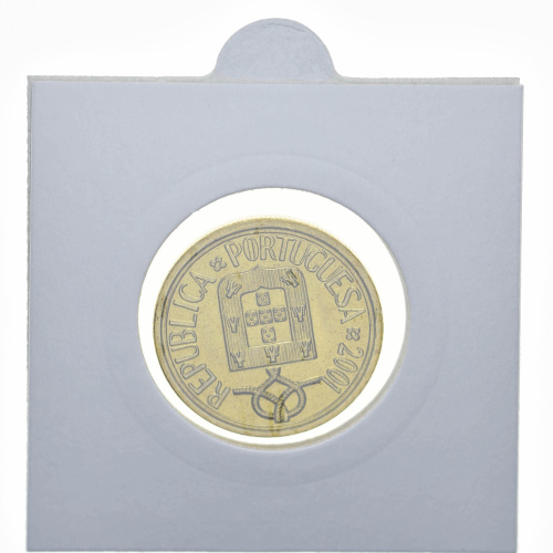 фото Португалия 10 эскудо 2001 UNC