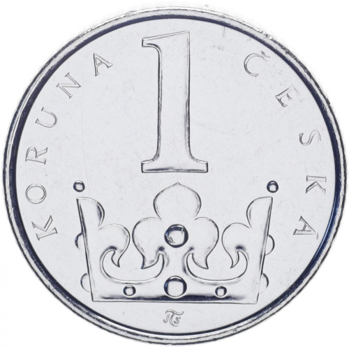 фото Чехия 1 крона 2016 UNC