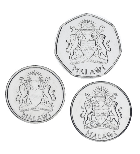фото Малави набор из 3 монет 2018 UNC 1, 5, 10 квача