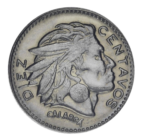 фото Колумбия 10 сентаво 1966 AU-UNC