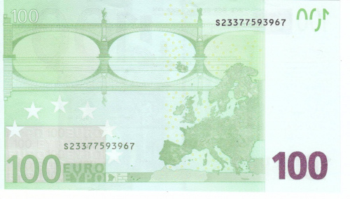 фото Италия 100 евро 2002 S J032 UNC