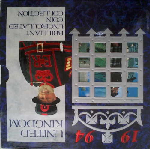 фото Великобритания набор из 8 монет 1994 UNC