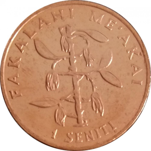 фото Тонга 1 сенити 2005 UNC (KM#66)