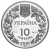 фото Украина 10 гривен 2001 Серебро Proof Рысь обыкновенная (Ag 925, унция, 31.1 грамм)