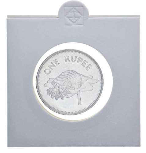 фото Сейшельские острова 1 рупия 2007 UNC Ракушка